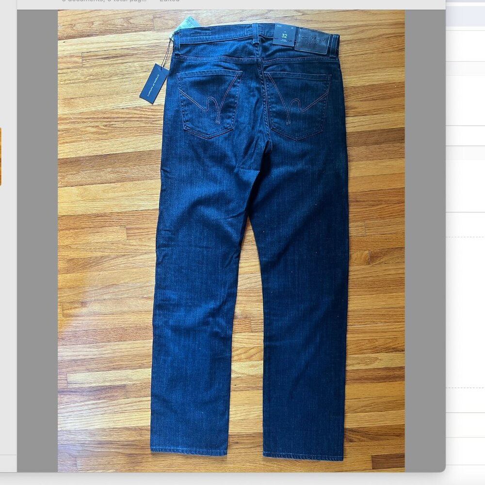 Citizens of Humanity Men's Straight Fit Jean, 32
